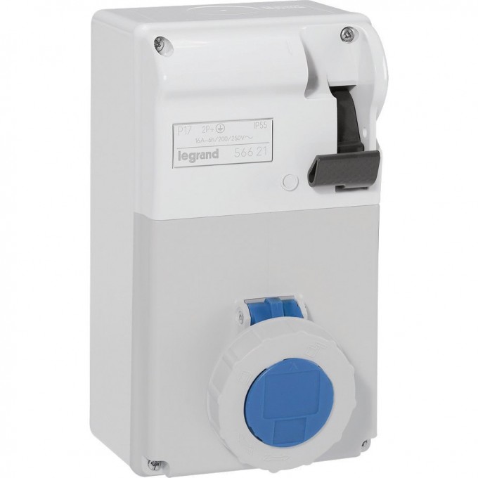 Комбинированный щиток LEGRAND P17 Tempra Pro IP 55 16 A 200/250 В 50/60 Гц 2К+З 056621