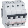Автоматический выключатель LEGRAND RX3 4,5кА 10А 4П тип C белый 419739