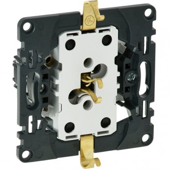 Силовая розетка LEGRAND Valena IN'MATIC двойная 2х2К+З 16А 250В с защитными шторками безвинтовые зажимы