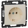 Силовая розетка LEGRAND Valena 2К+3 на винтах 10/16 А 230/250 В слоновая кость 774320