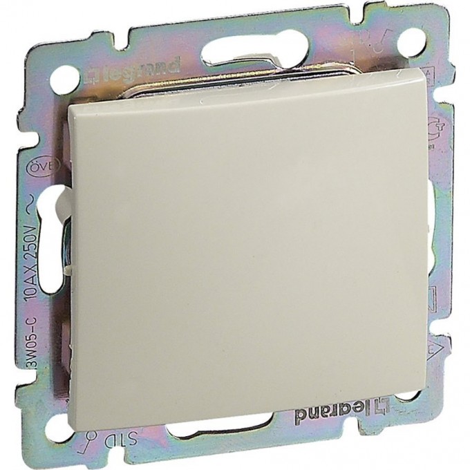 Выключатель LEGRAND Valena IP 44 10 A 250 В слоновая кость 774101