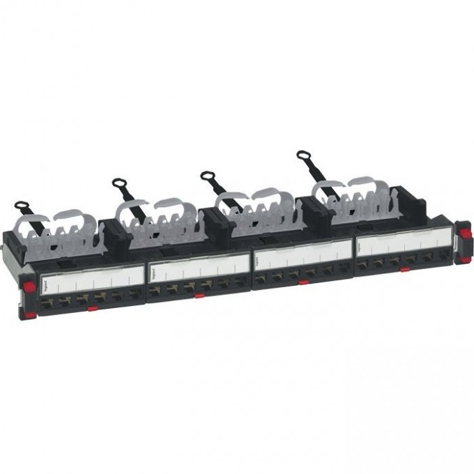Патч-панель LEGRAND с неукомплектованными кассетами - 19'' - 1U 33790