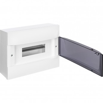 Пластиковый щиток LEGRAND PRACTIBOX S навесной 1X12 дымчатая дверь