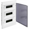 Пластиковый щиток LEGRAND PRACTIBOX S страиваемый 3X12 дымчатая дверь 135573