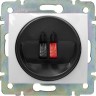 Розетка LEGRAND для колонок Valena одиночная слоновая кость 774123