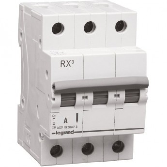 Выключатель-разъединитель LEGRAND RX3 63А 3П белый Выключатель-разъединитель LEGRAND RX3 63А 3П белый